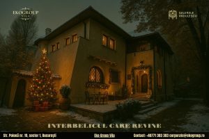 Poveste de Crăciun a anilor ’30: Eleganța interbelică în fosta Casă Tătărăscu, azi Eko Group Vila